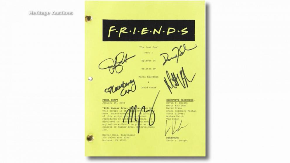 VIDEO: Inside auction of Matthew Perry's personal items