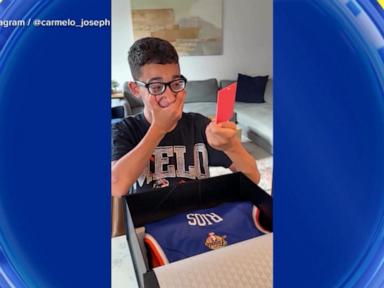 WATCH:  12-year-old Knicks fan gets NBA Finals ticket surprise
