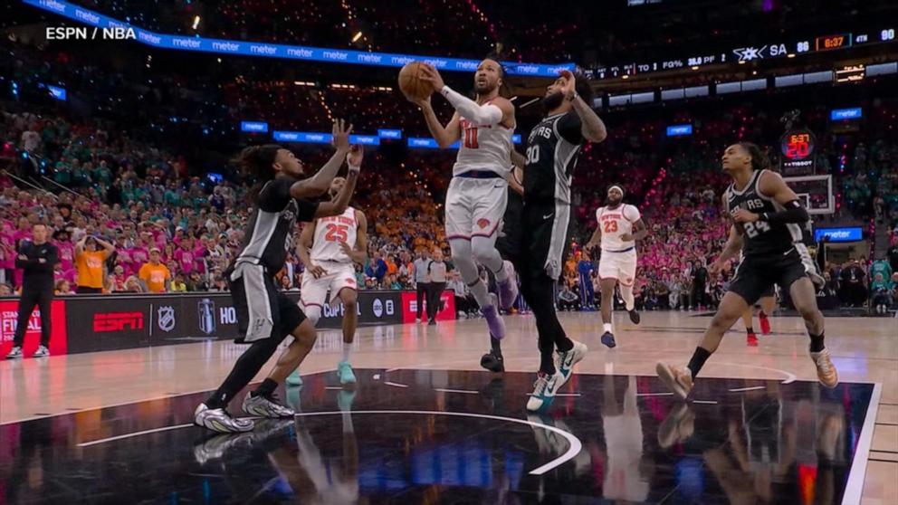 VIDEO: Knicks take Game 1 in NBA Finals against Spurs