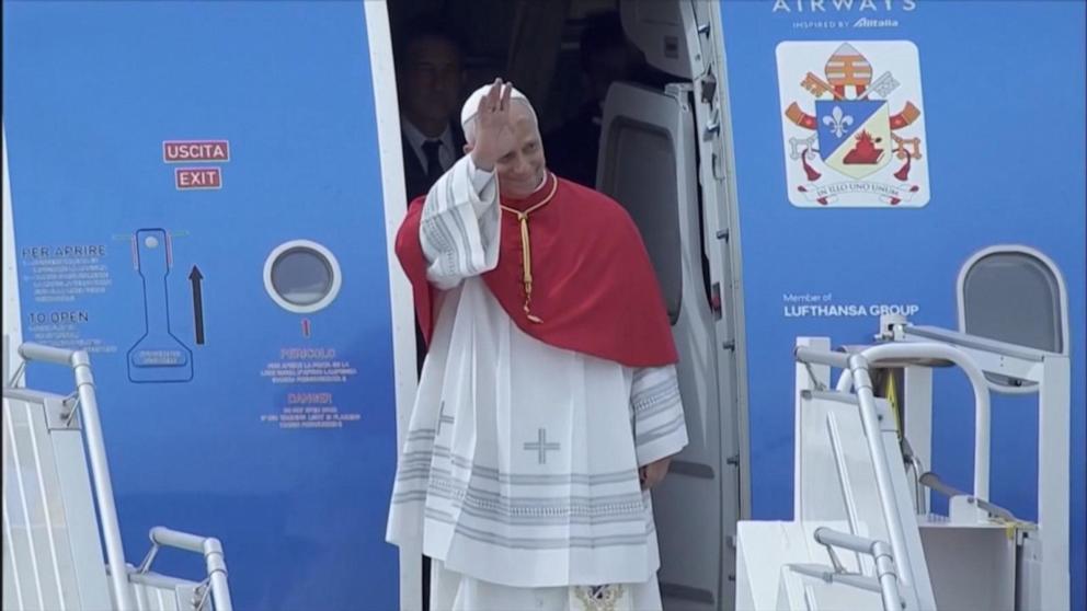 VIDEO: Pope Leo begins 6-day trip to Spain