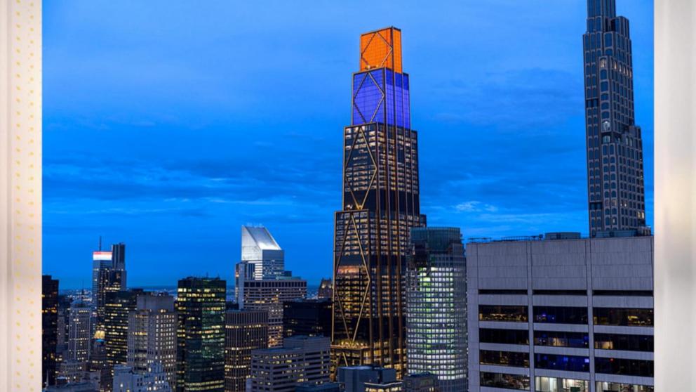 VIDEO: Chase lights up New York City for the NBA Finals