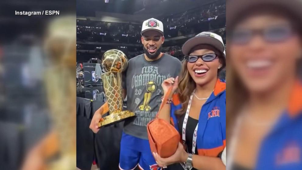 VIDEO: The lucky bag bringing good fortune for the Knicks