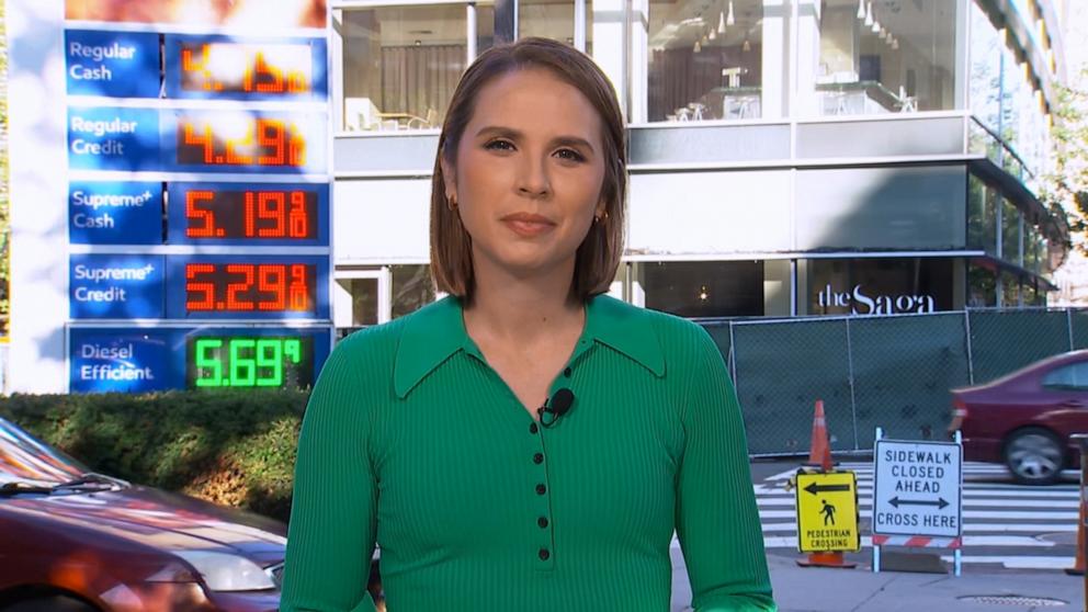 VIDEO: National average for gas prices ticks back down towards $4