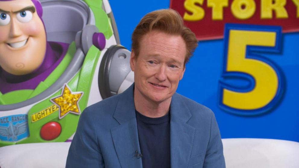 VIDEO: Conan O'Brien talks 'Toy Story 5'