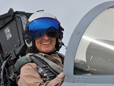 WATCH:  Trailblazing female aviator honors a legacy