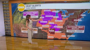 VIDEO: Extreme heat on the move