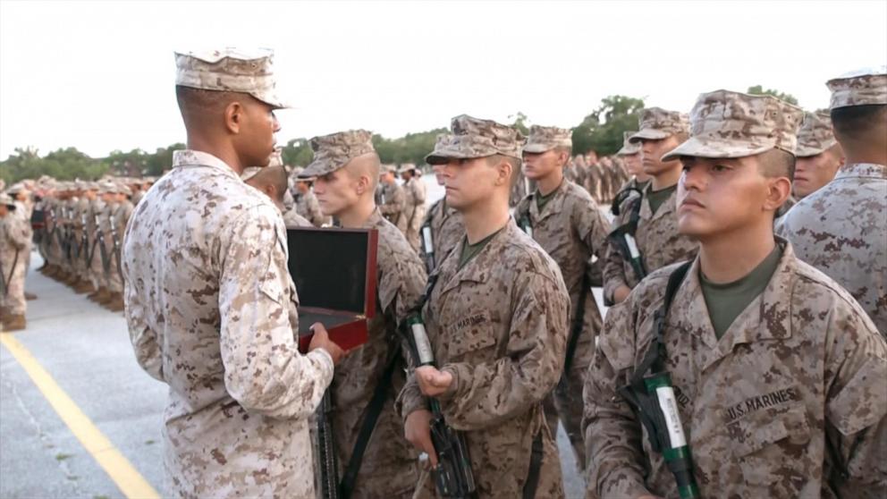 VIDEO: Marine recruits on Parris Island finish the Crucible