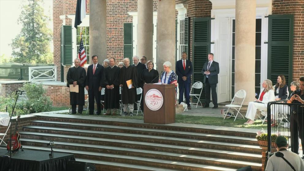 VIDEO: New citizens take oath