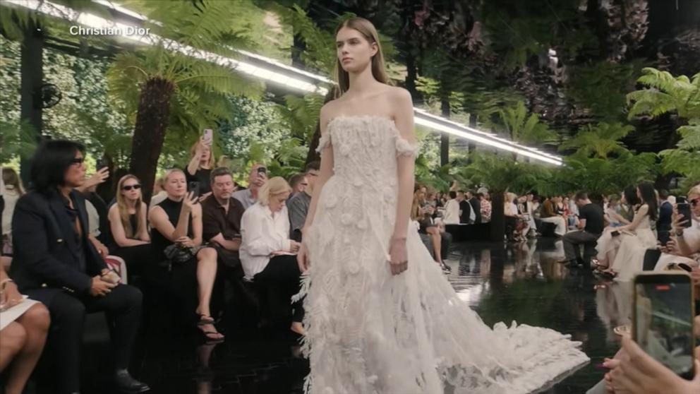 VIDEO: Dior debuts bridal looks after Taylor Swift wedding