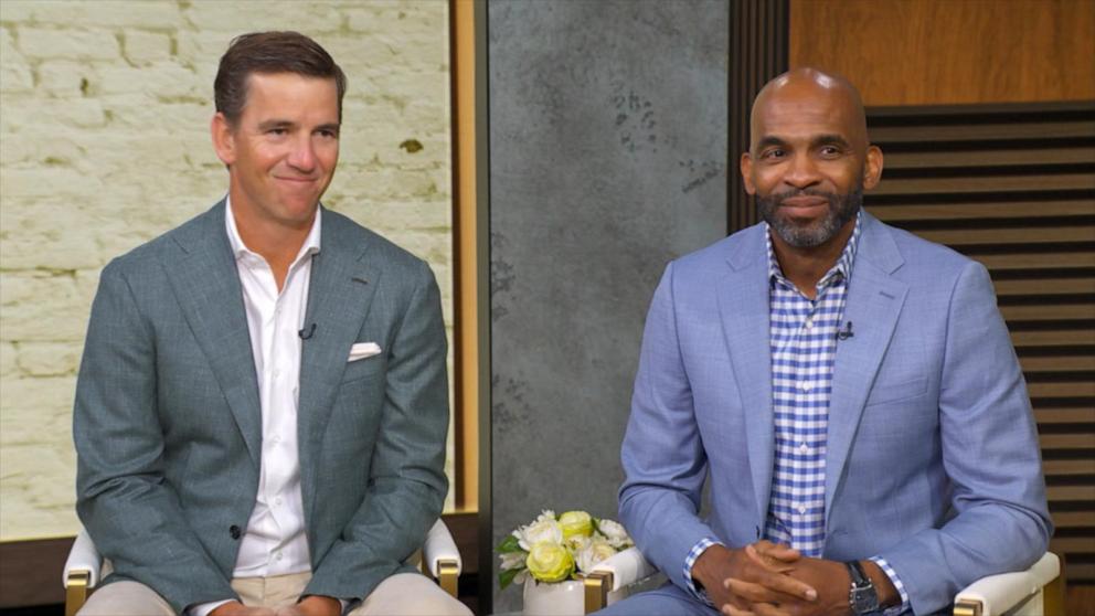 Eli Manning, Izell Reese talk youth sports