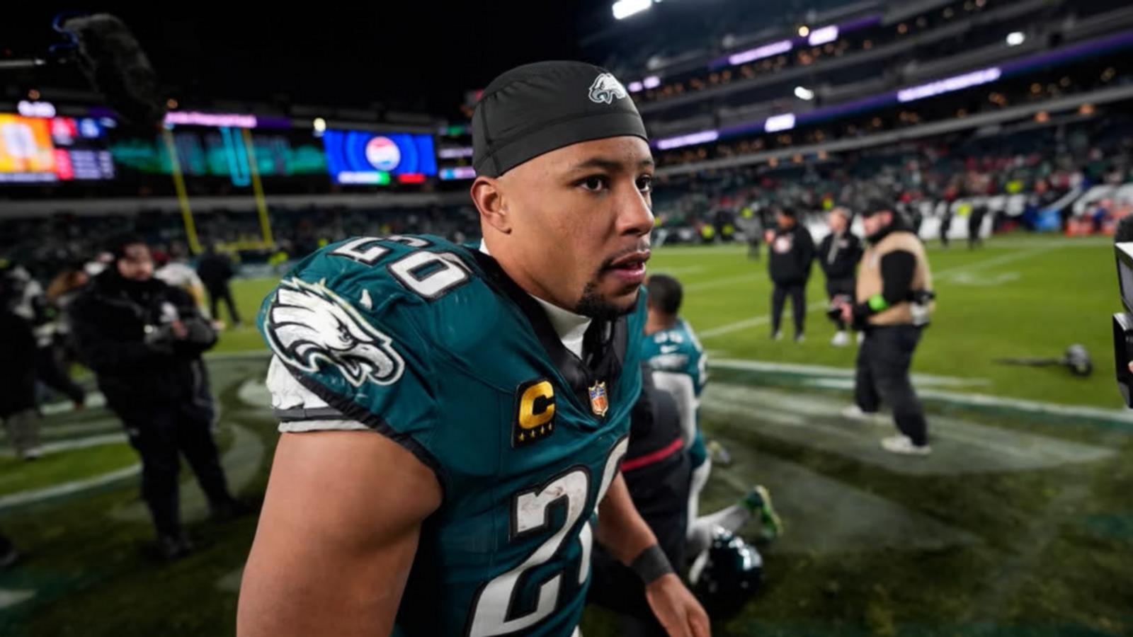 WATCH: Search for suspects as police investigate burglary at Saquon Barkley's house