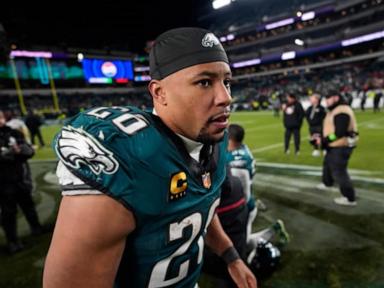 WATCH:  Search for suspects as police investigate burglary at Saquon Barkley's house