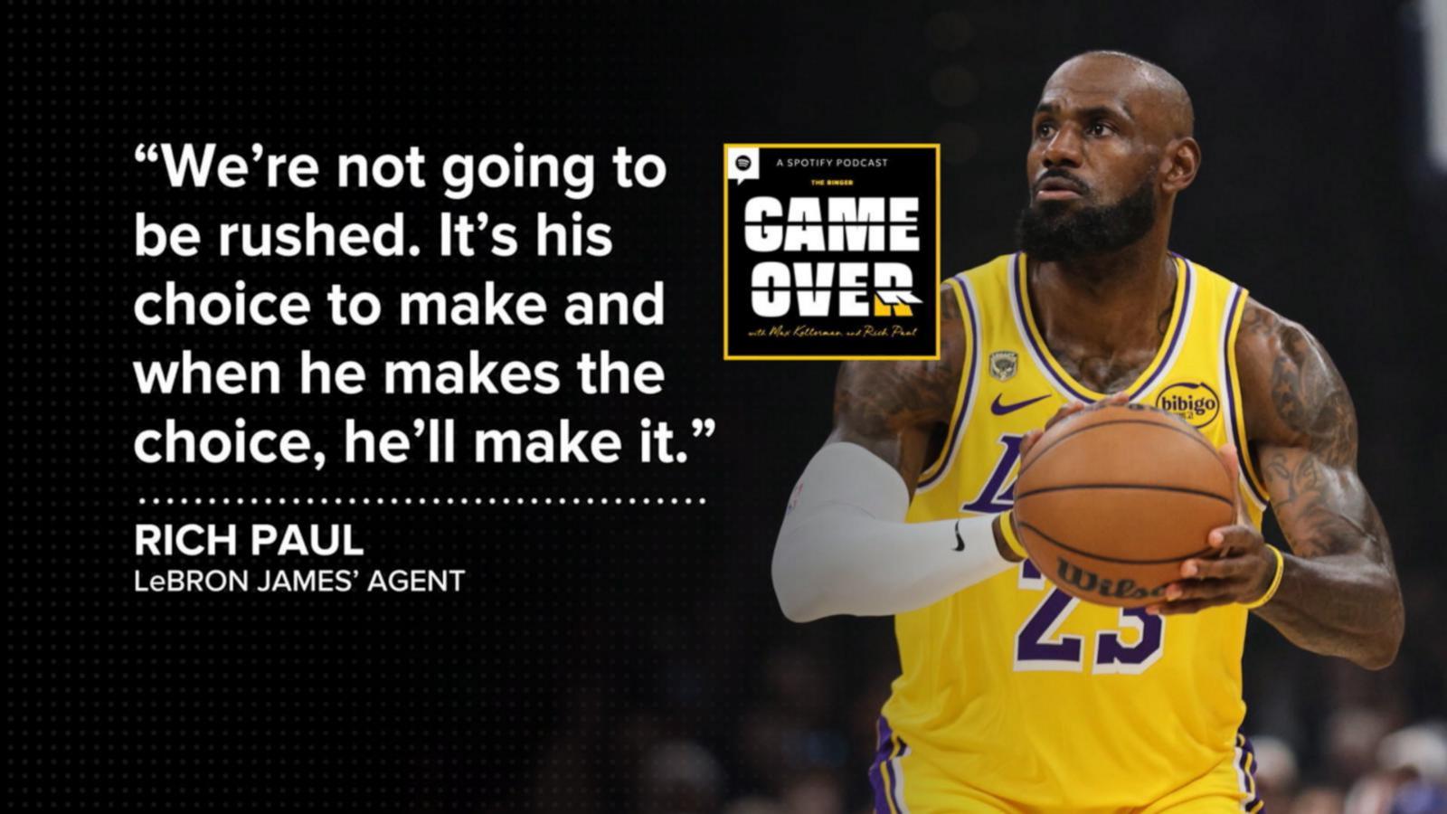 WATCH:  What team is LeBron James heading to next?