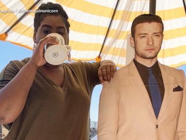 WATCH:  How cardboard cutouts reminded a Brooklyn woman that joy has a funny way of traveling