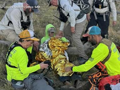 WATCH:  Missing hiker rescued in Grand Canyon
