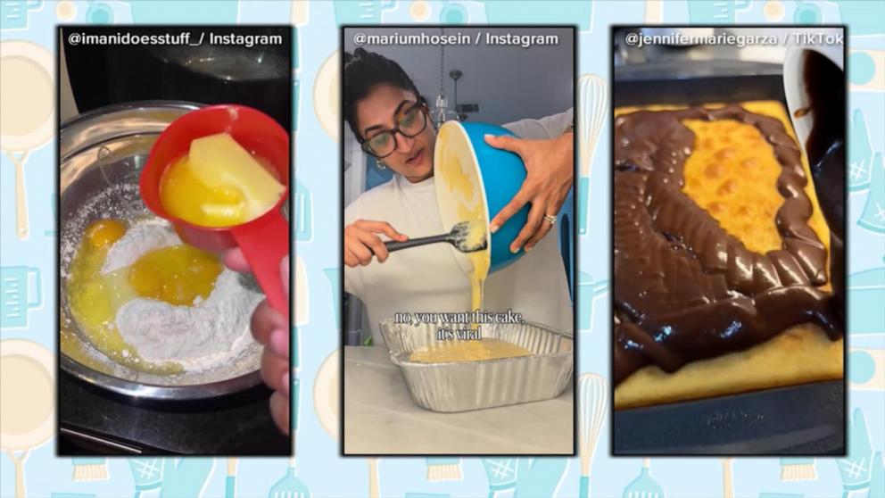 VIDEO: Viral vanilla cake recipe to try