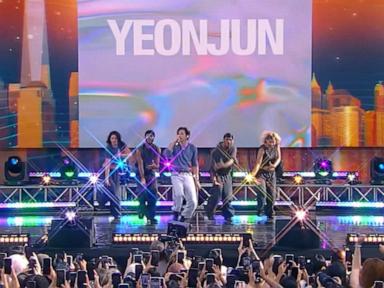 WATCH:  Yeonjun performs 'GGUM' on 'GMA'