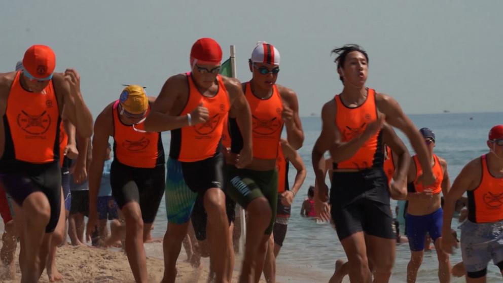 VIDEO: Lifeguards from across US compete in National Lifeguard Championships