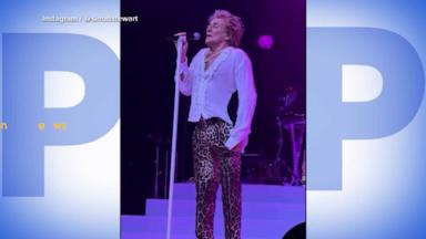 VIDEO: Rod Stewart calls off remaining tour dates to recover from medical procedure 