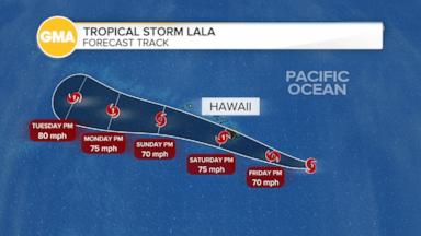 VIDEO: Tropical threat closing in on Hawaii