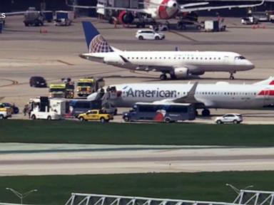 WATCH:  Flight evacuated after 2 tires blew while taxiing for takeoff