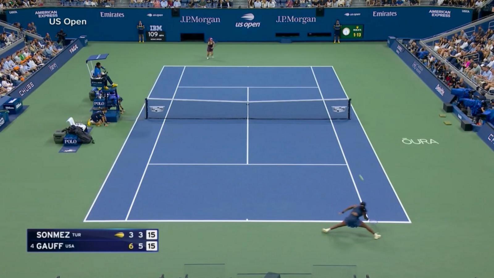 WATCH:  Americans shine at US Open