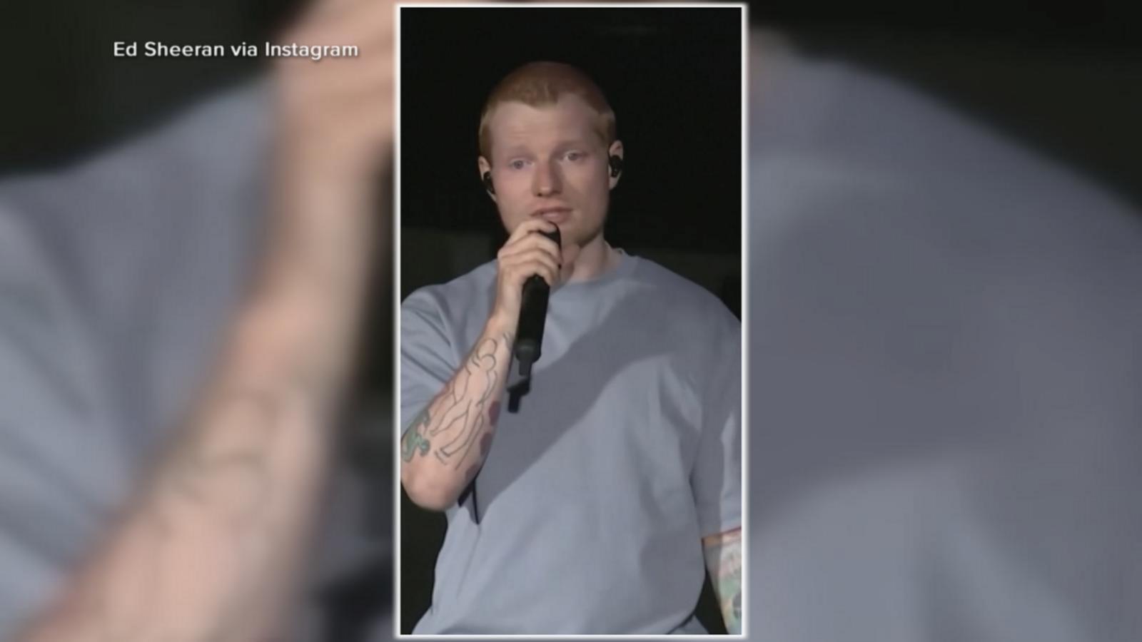 WATCH:  Ed Sheeran apologizes for 'making mistakes,' says situation in Gaza 'unjustifiable'
