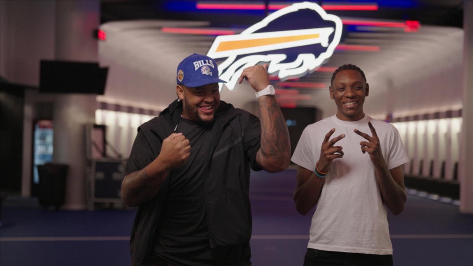 WATCH:  Buffalo Bills star helps young people get their own 2nd chance
