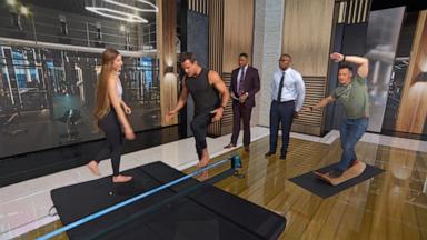 VIDEO: How slacklining can improve balance as you age