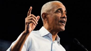 VIDEO: Obama and Trump trade jabs while on campaign trail