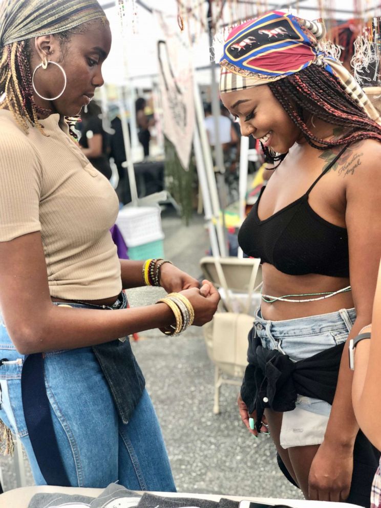 "A waistbead is an ancient African technology; all at once adornment, a waist and weight management tool, an ancient scale and a mindfulness tool," chief designer at Alaiyo Waistbeads, Jasai Madden told "GMA."