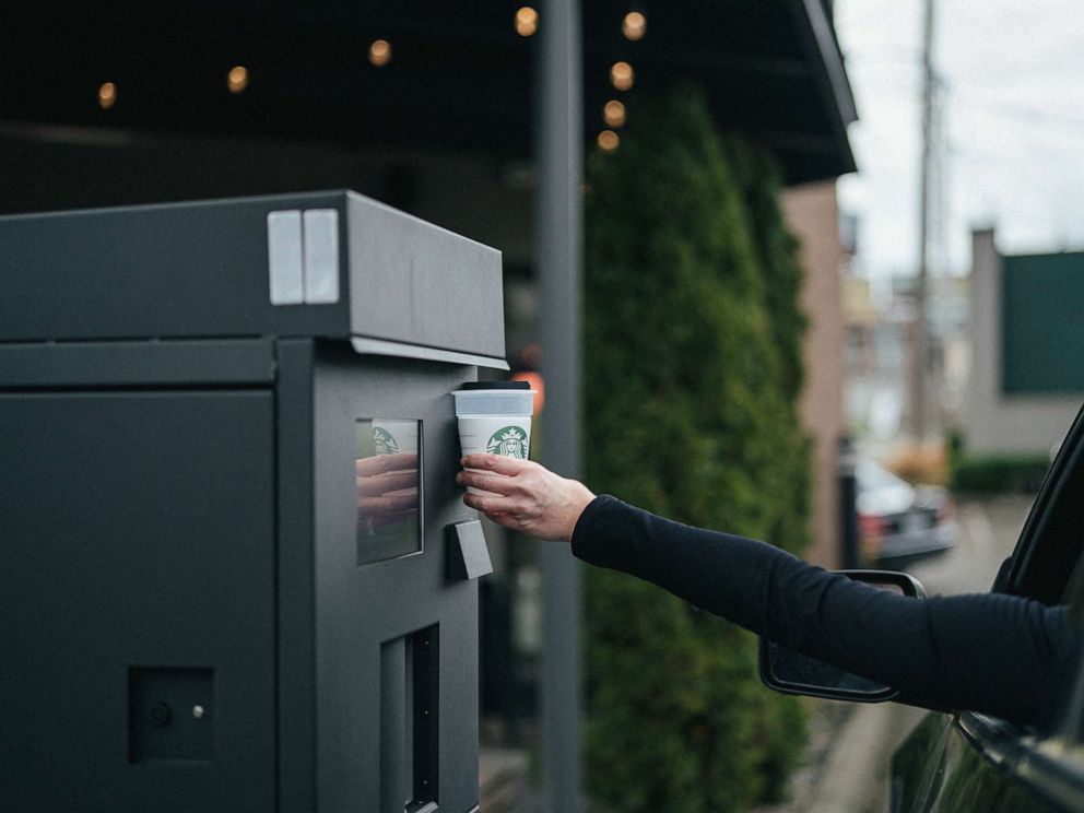 Starbucks CEO explains how it is safely reopening stores