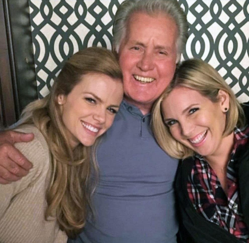 PHOTO: Decker with Grace & Frankie co-stars Martin Sheen and June Diane Raphael.