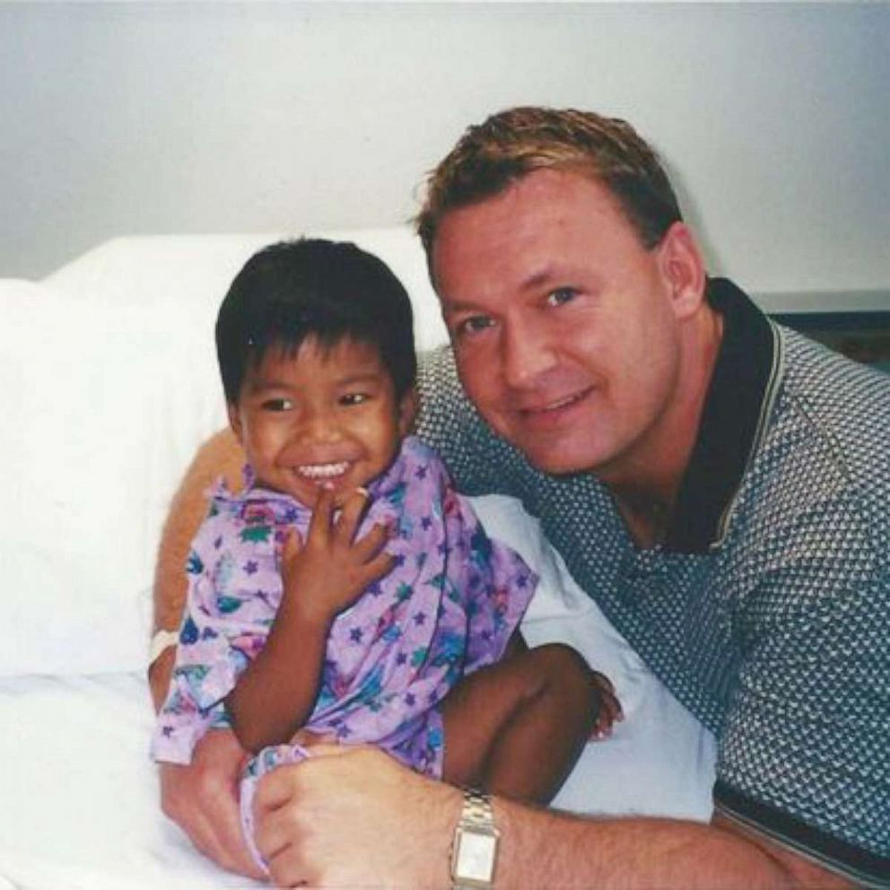 PHOTO: Jerry Windle poses with his son Jordan Windle, whom he adopted when Jordan was 18-months-old.