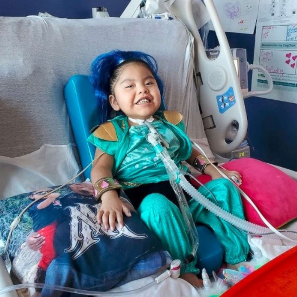 VIDEO: Little girl leaves hospital after 9 months of battling COVID-19