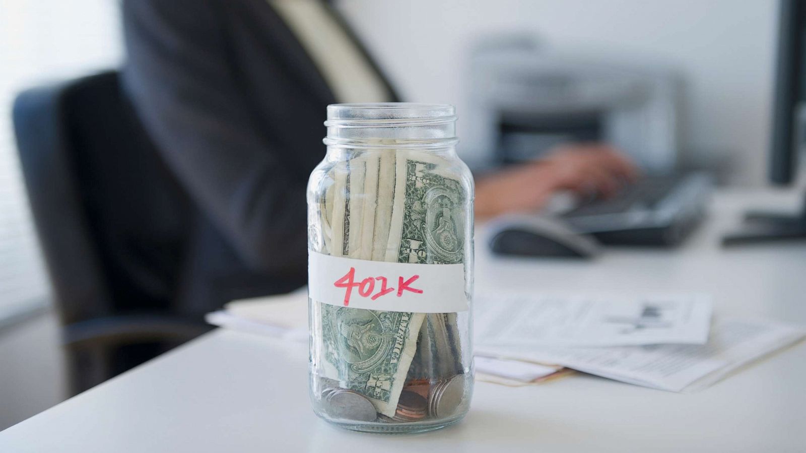 PHOTO: 401k stock photo.