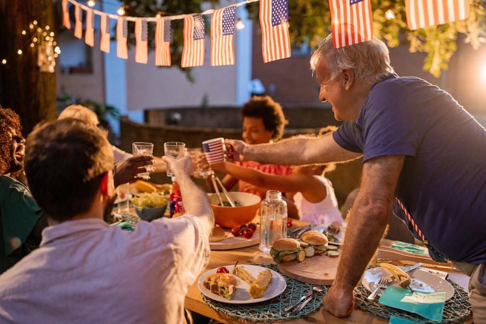 PHOTO: An undated stock photo of a 4th of July BBQ.