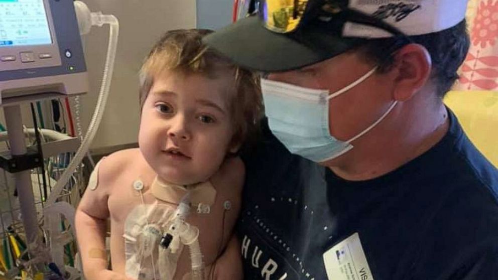 PHOTO: Noah Schneider of Yuba City, California, tested positive for the virus Dec. 30. The 5-year-old was also born with cystic fibrosis (CF) -- an inherited, life-threatening disease that damages the lungs, digestive system and other organs.