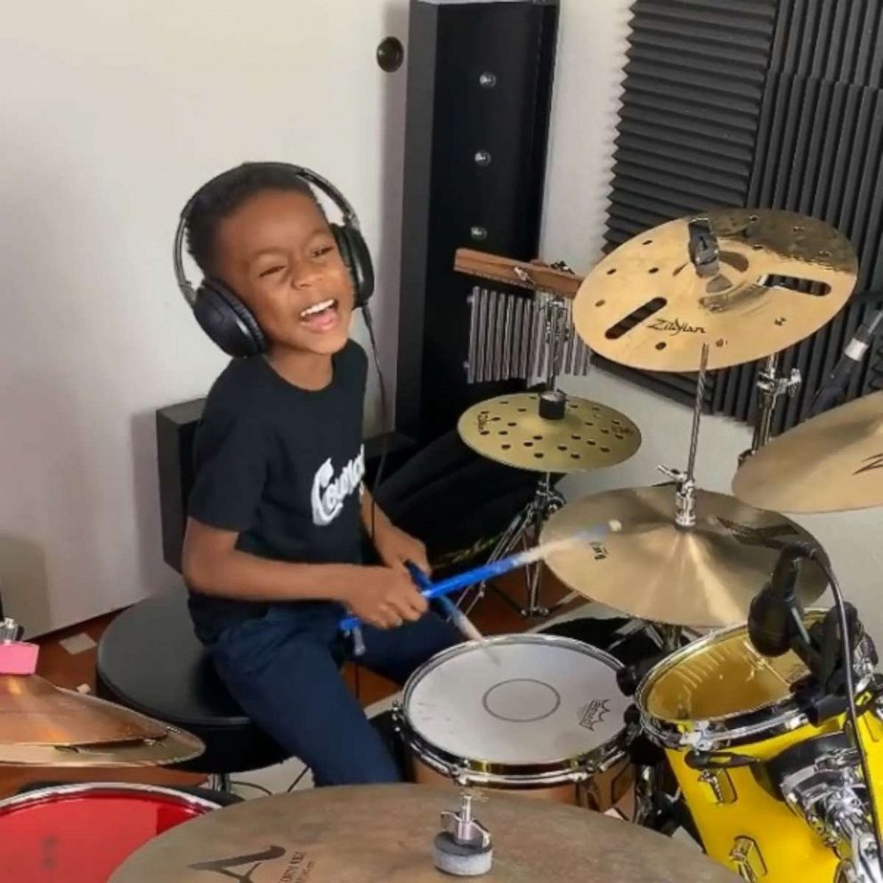 VIDEO: This 5-year-old drummer has serious skills