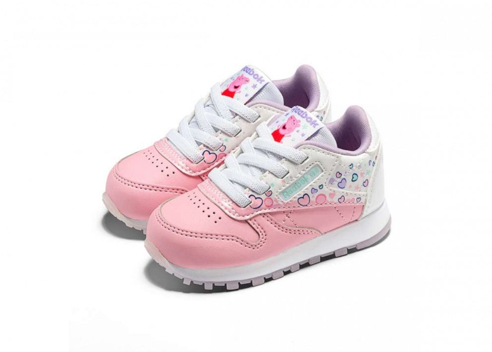 PHOTO: Reebok and 'Peppa Pig' have partnered to launch a cool new collection of sneakers.