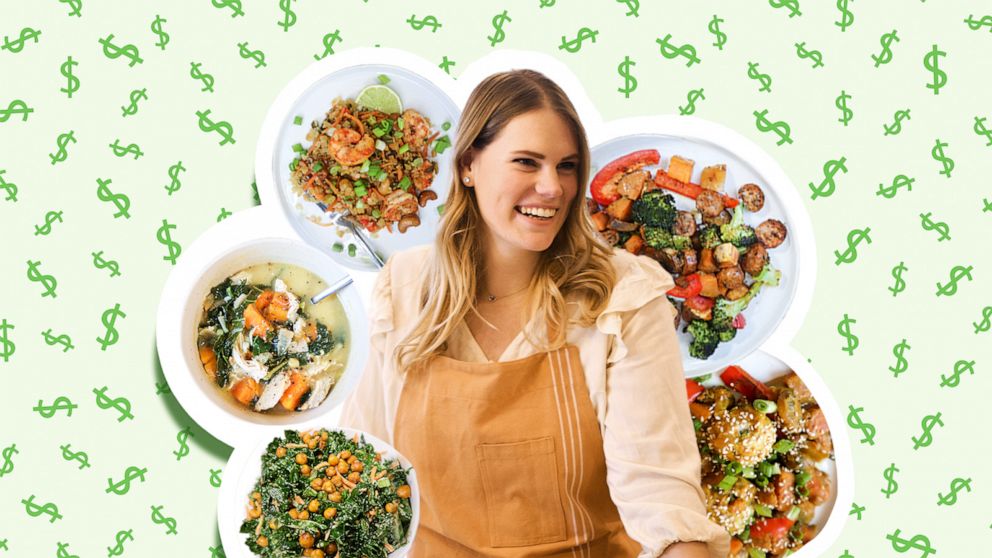 Food creator shares 5 healthy meal recipes for 2 on a $75 budget