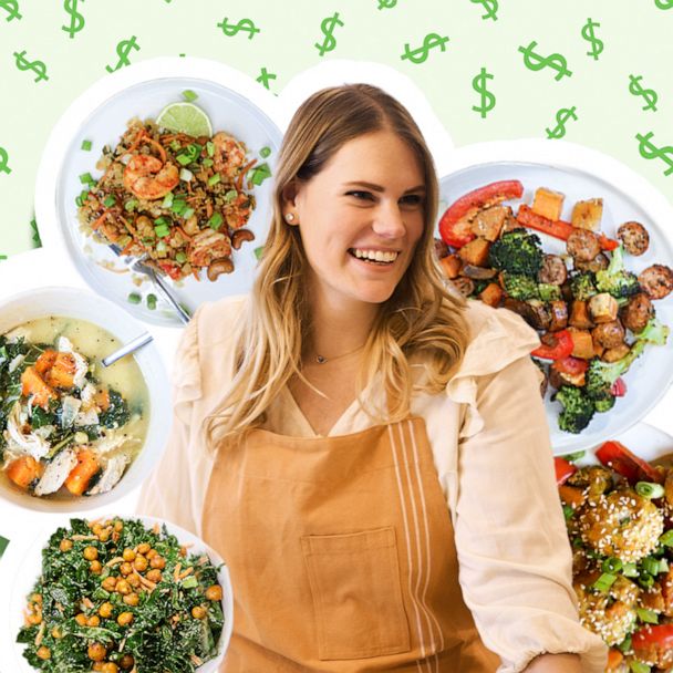 Food creator shares 5 healthy meal recipes for 2 on a $75 budget