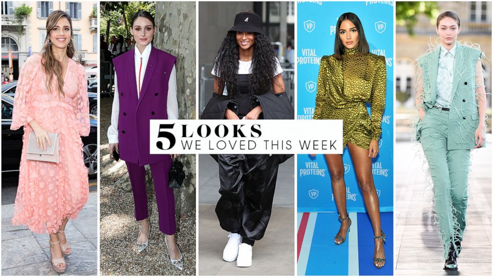 5 looks we love this week: Jessica Alba, Bella Hadid, Ciara and more ...