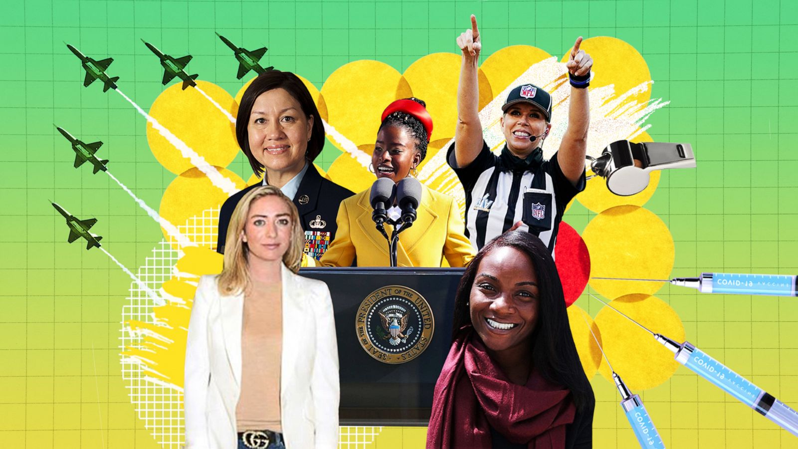 PHOTO: 5 women to know who are making history in 2021