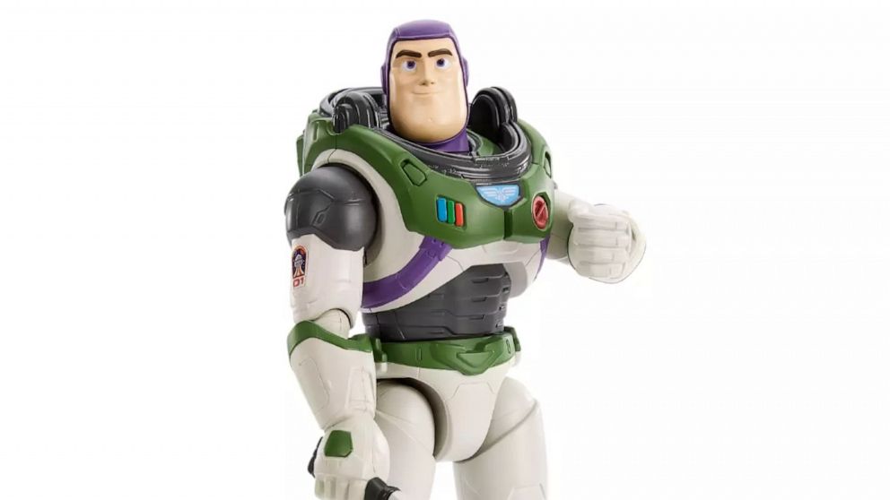 shopDisney Laser Blade Buzz Lightyear Talking Action Figure