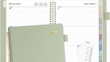 PHOTO: SUNEE 2025 weekly & monthly planner