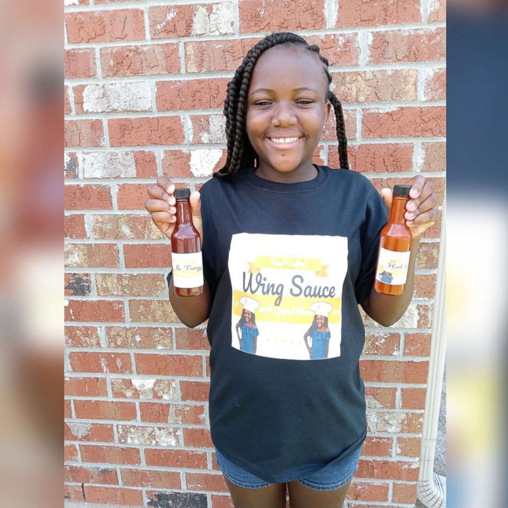 VIDEO: Everyone wants this 7th grader's secret wing sauce recipe
