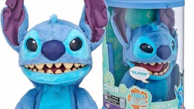 PHOTO: WOW! Stuff: RealFX Disney Stitch Plush from Lilo & Stitch