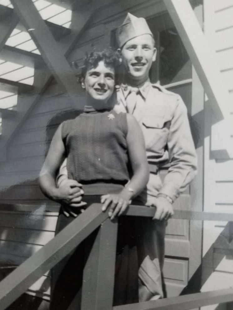 PHOTO: George and Loraine Freedman in 1953. 