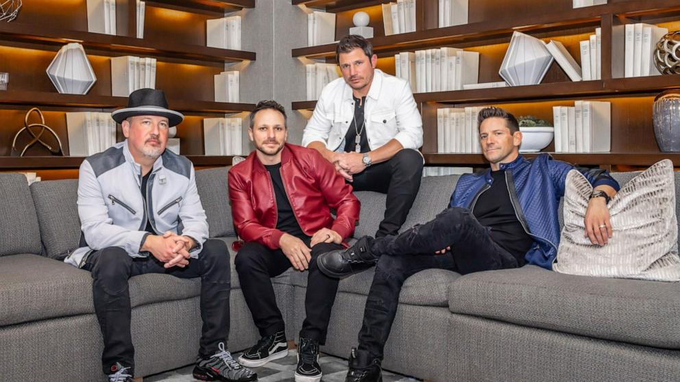 98 Degrees talks re-recording 'The First Noel,' magic of their
